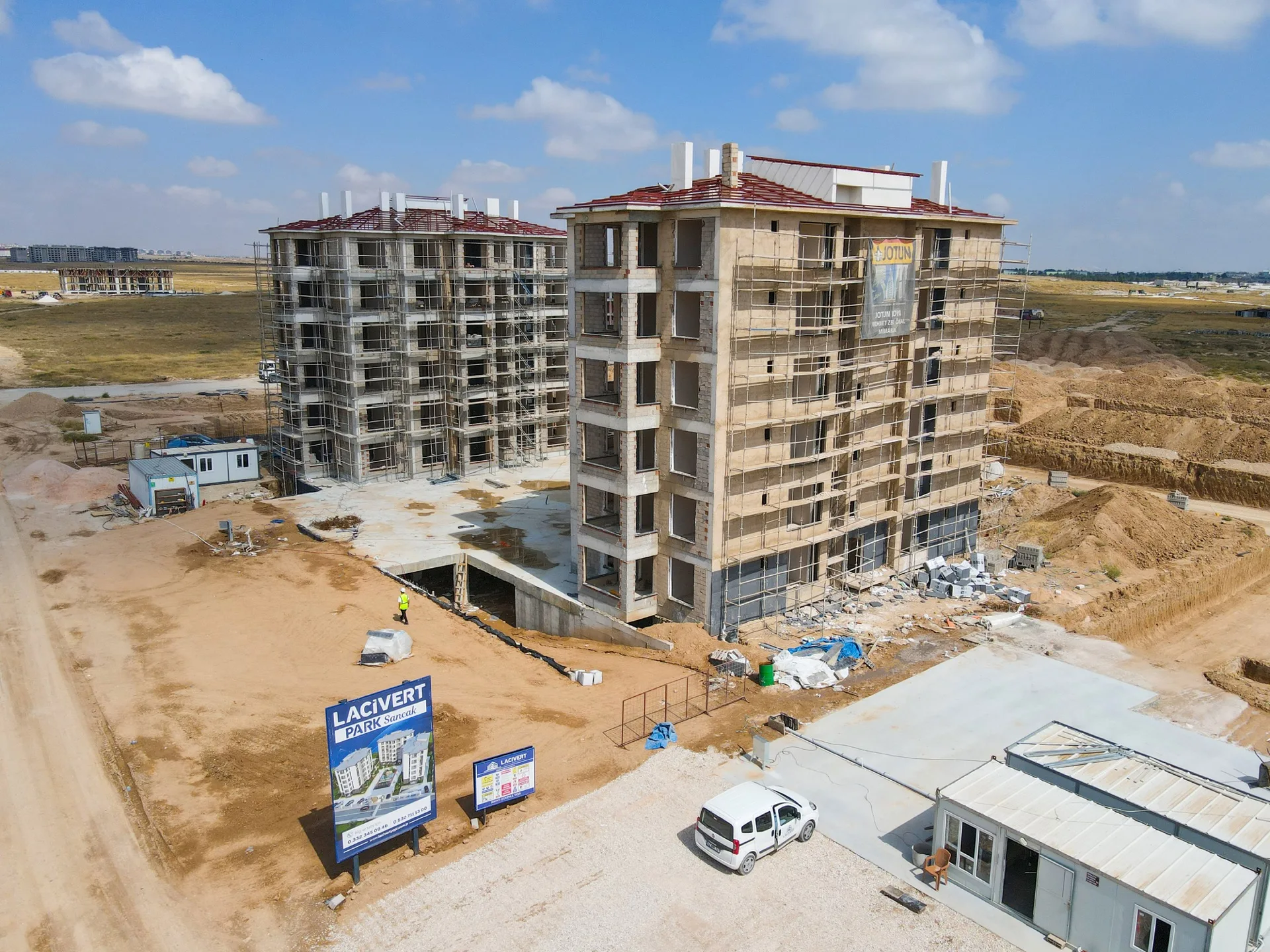 Lacivert Park şantiye, drone çekimi 1