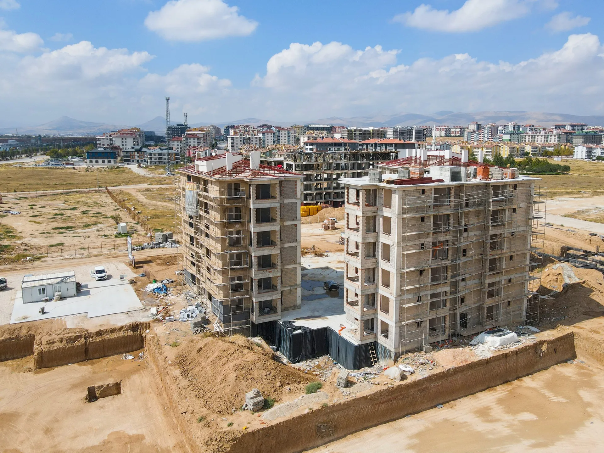 Lacivert Park şantiye, drone çekimi 6