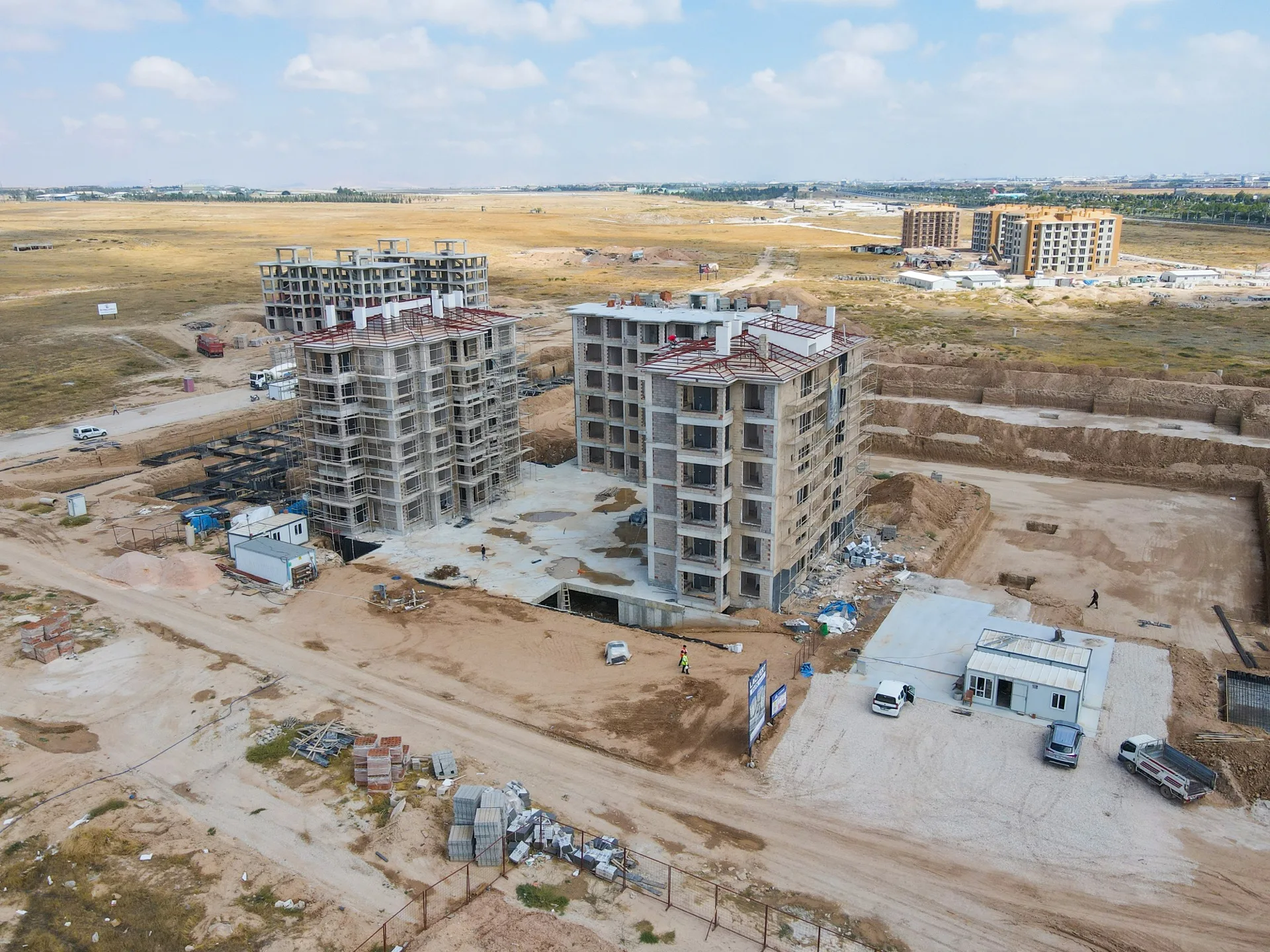 Lacivert Park şantiye, drone çekimi 7